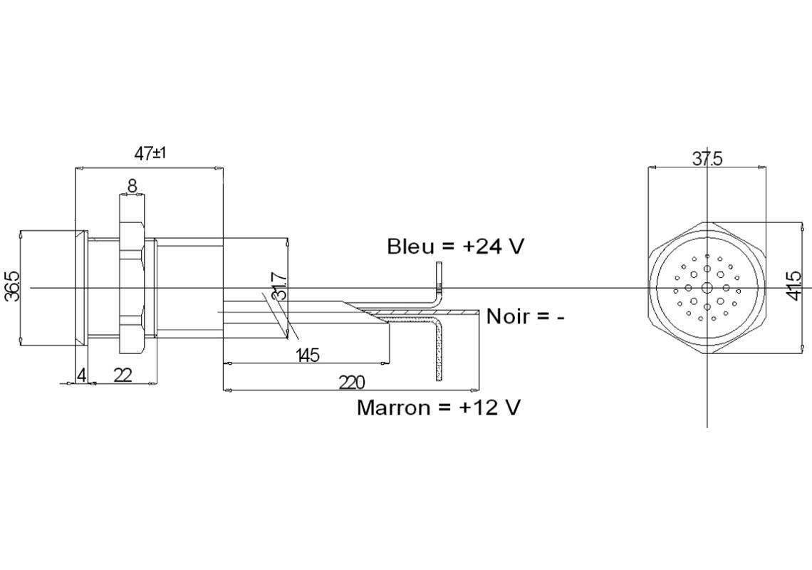 Exterior micro alarms for bus and coach